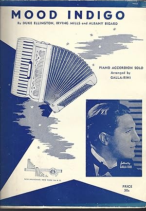 Seller image for Mood Indigo: Piano Solo also accordian solo for sale by Vada's Book Store