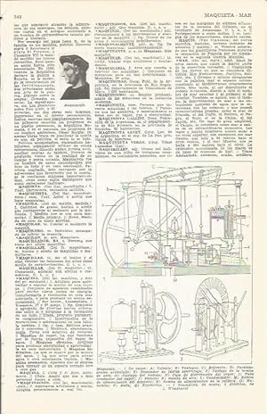 Bild des Verkufers fr LAMINA 51682: Maquina de vapor zum Verkauf von EL BOLETIN