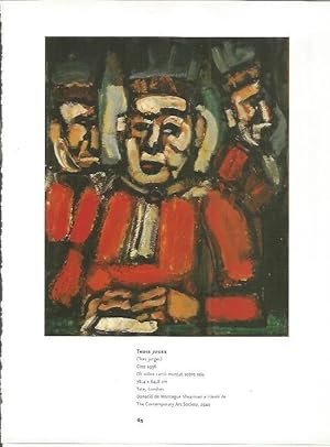 Seller image for LAMINA 51380: Trois juges, por Rouault for sale by EL BOLETIN