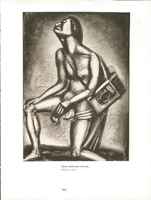 Image du vendeur pour LAMINA 51404: Sunt lacrymae rerum, por Rouault mis en vente par EL BOLETIN