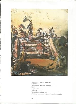 Seller image for LAMINA 51371: Escalier du Parc de Versailles, por Rouault for sale by EL BOLETIN