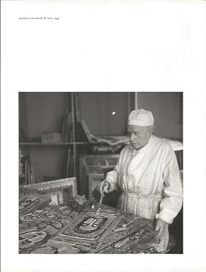Image du vendeur pour LAMINA 51361: Rouault en su estudio de Paris en 1953 mis en vente par EL BOLETIN