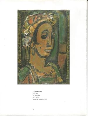 Seller image for LAMINA 51394: Carmencita I, por Rouault for sale by EL BOLETIN
