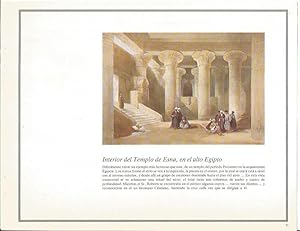 Bild des Verkufers fr LAMINA 51734: Interior del Templo de Esna zum Verkauf von EL BOLETIN