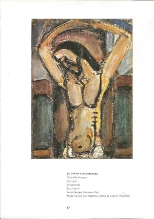 Seller image for LAMINA 51376: Le Christ aux outrages, por Rouault for sale by EL BOLETIN