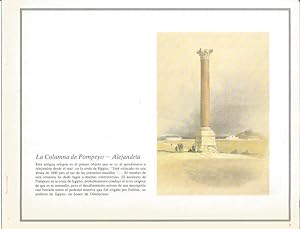 Seller image for LAMINA 51726: La columna de Pompeyo en Alejandria, for sale by EL BOLETIN