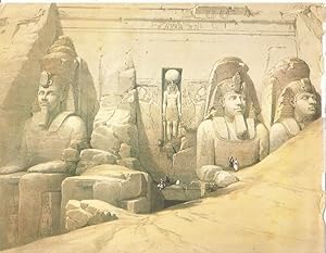 Bild des Verkufers fr LAMINA 51724: Abu Simbel zum Verkauf von EL BOLETIN