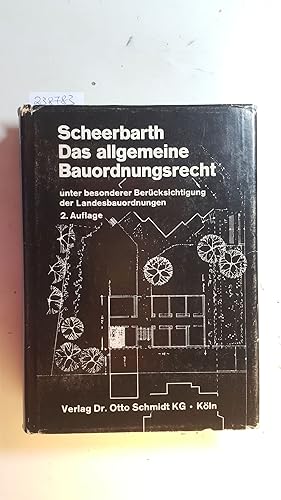 Immagine del venditore per Das allgemeine Bauordnungsrecht unter besonderer Bercksichtigung der Landesbauordnungen venduto da Gebrauchtbcherlogistik  H.J. Lauterbach