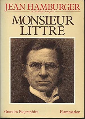 Bild des Verkufers fr Monsieur Littr zum Verkauf von JLG_livres anciens et modernes