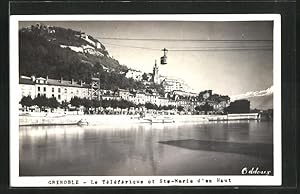 Ansichtskarte Grenoble, Le Téléférique et Ste-Marie d`en Haut