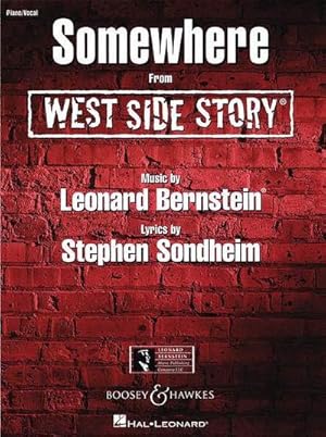 Image du vendeur pour Somewhere, Gesang und Klavier : aus "West Side Story" mis en vente par Smartbuy