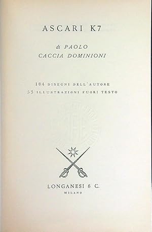 Immagine del venditore per Ascari k7 venduto da Librodifaccia