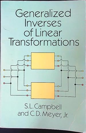 Bild des Verkufers fr Generalized Inverses of Linear Transformations zum Verkauf von Librodifaccia