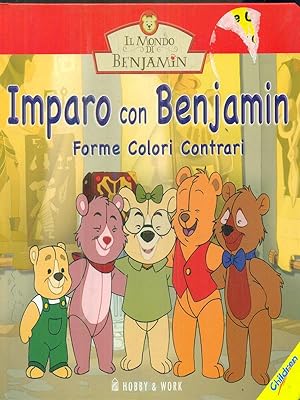 Bild des Verkufers fr Imparo con Benjamin forme colori contrari zum Verkauf von Librodifaccia
