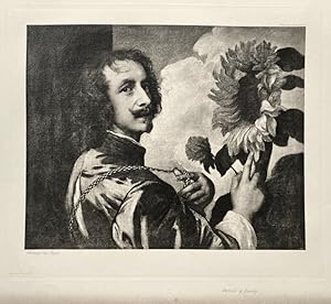 Bild des Verkufers fr Portrait of Himself / Autorretrato, Anthony Van Dyck zum Verkauf von Frame