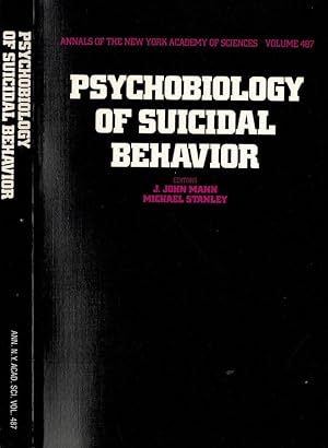 Bild des Verkufers fr Psychobiology of Suicidal Behavior zum Verkauf von Biblioteca di Babele