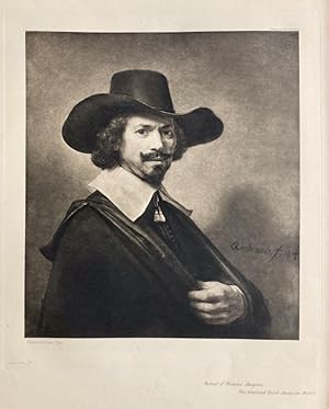 Bild des Verkufers fr Portrait of Nicholas Berghem, Rembrandt van Rijn (1647) zum Verkauf von Frame