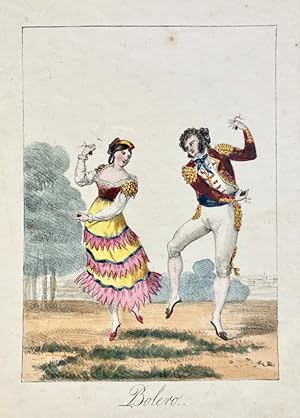 Bolero (Danza / Baile) by Giscard: (1830) Art / Print / Poster | Frame