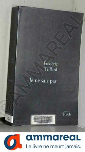 Seller image for Je ne sais pas for sale by Ammareal