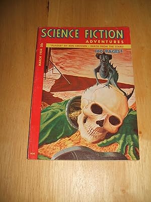 Imagen del vendedor de Science Fiction Adventures March 1954 a la venta por biblioboy