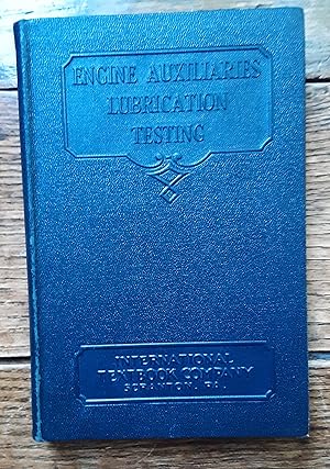 Seller image for Engine Auxiliaries - Lubrication - Testing #359B for sale by Grandma Betty's Books