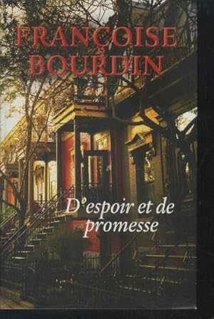Imagen del vendedor de D'espoir et de promesse a la venta por Le-Livre