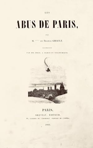 Seller image for Les Abus de Paris. for sale by Bonnefoi Livres Anciens