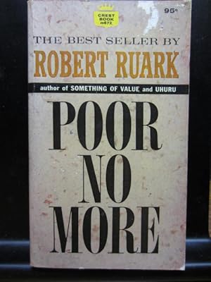 Imagen del vendedor de POOR NO MORE a la venta por The Book Abyss