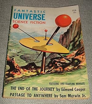 Image du vendeur pour Fantastic Universe Science Fiction February 1956 // The Photos in this listing are of the book that is offered for sale mis en vente par biblioboy