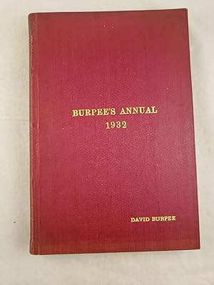 Burpee's Annual 1932