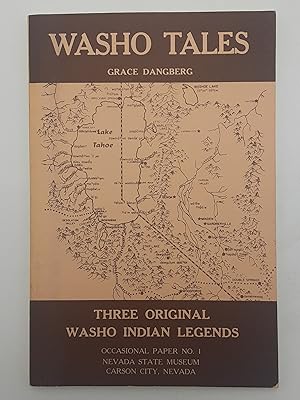 Washo Tales: Three Original Washo Indian Legends.