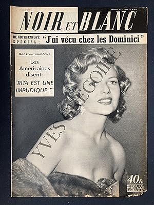 NOIR ET BLANC-N°456-23 NOVEMBRE 1953-RITA HAYWORTH