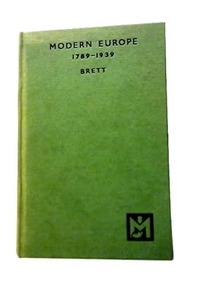 Imagen del vendedor de Modern Europe, 1789-1939 a la venta por World of Rare Books
