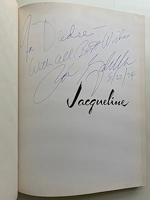 Seller image for Jacqueline (Inscribed First Edition) for sale by M.S.  Books