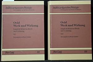 Bild des Verkufers fr Ovid. Werk und Wirkung. Festgabe fr Michael von Albrecht zum 65. Geburtstag. 2 Bnde (= Studien zur klassischen Philologie, Band 100). zum Verkauf von Antiquariat  Braun