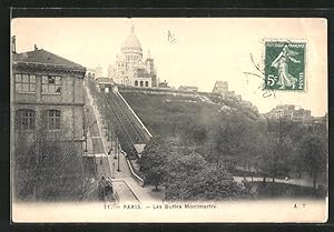Ansichtskarte Paris, Les Buttes Montmartre