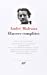 Bild des Verkufers fr Malraux : Oeuvres completes, tome 1 (French Edition) (Bibliotheque de la Pleiade) [FRENCH LANGUAGE - No Binding ] zum Verkauf von booksXpress