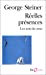 Bild des Verkufers fr Reelles Presences (Folio Essais) (English and French Edition) [FRENCH LANGUAGE - Soft Cover ] zum Verkauf von booksXpress