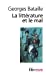 Image du vendeur pour Litterature Et Le Mal (Collection Folio/Essais) (French Edition) [FRENCH LANGUAGE - Soft Cover ] mis en vente par booksXpress