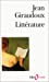 Seller image for Litterature (Folio Essais) (French Edition) [FRENCH LANGUAGE - Soft Cover ] for sale by booksXpress