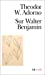 Imagen del vendedor de Sur Walter Benjamin (Folio Essais) (English and French Edition) [FRENCH LANGUAGE - Soft Cover ] a la venta por booksXpress