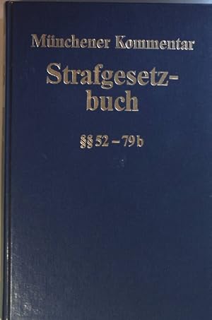 Seller image for Mnchener Kommentar zum Strafgesetzbuch: BAND 2/ 1:  52 - 79 b StGB. for sale by books4less (Versandantiquariat Petra Gros GmbH & Co. KG)