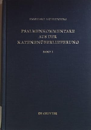 Seller image for Psalmenkommentare aus der Katenenberlieferung: BAND I. Patristische Texte und Studien ; Bd. 15 for sale by books4less (Versandantiquariat Petra Gros GmbH & Co. KG)