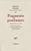 Image du vendeur pour Fragments posthumes(d ©but 1888 - d ©but janvier 1889) (French Edition) [FRENCH LANGUAGE - Soft Cover ] mis en vente par booksXpress