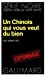 Imagen del vendedor de Chinois Qui Vous Veut (Serie Noire 1) (English and French Edition) [FRENCH LANGUAGE - Soft Cover ] a la venta por booksXpress