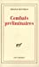 Seller image for combats préliminaires [FRENCH LANGUAGE - Soft Cover ] for sale by booksXpress