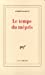 Seller image for Le Temps du mépris [FRENCH LANGUAGE - Soft Cover ] for sale by booksXpress