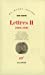 Seller image for Lettres, tome 2 : 1880-1910 [FRENCH LANGUAGE - Soft Cover ] for sale by booksXpress