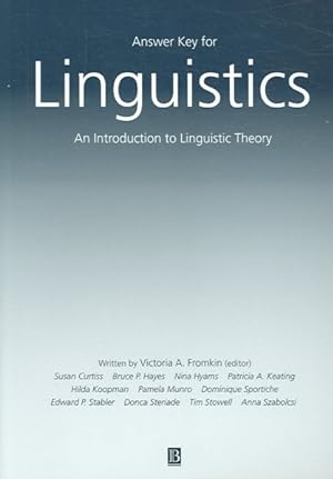 Seller image for Linguistics : An Introduction to Linguistic Theory for sale by GreatBookPrices