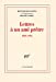 Image du vendeur pour Lettres    un ami pr ªtre (1989-1994) (French Edition) [FRENCH LANGUAGE - Soft Cover ] mis en vente par booksXpress